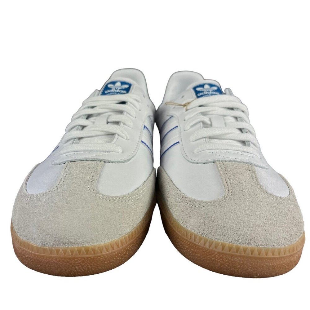 Adidas Samba Cloud White Lucid Blue Gum Shoes IG2339 Men's Sizes 8.5 - 13 - Picture 2 of 10